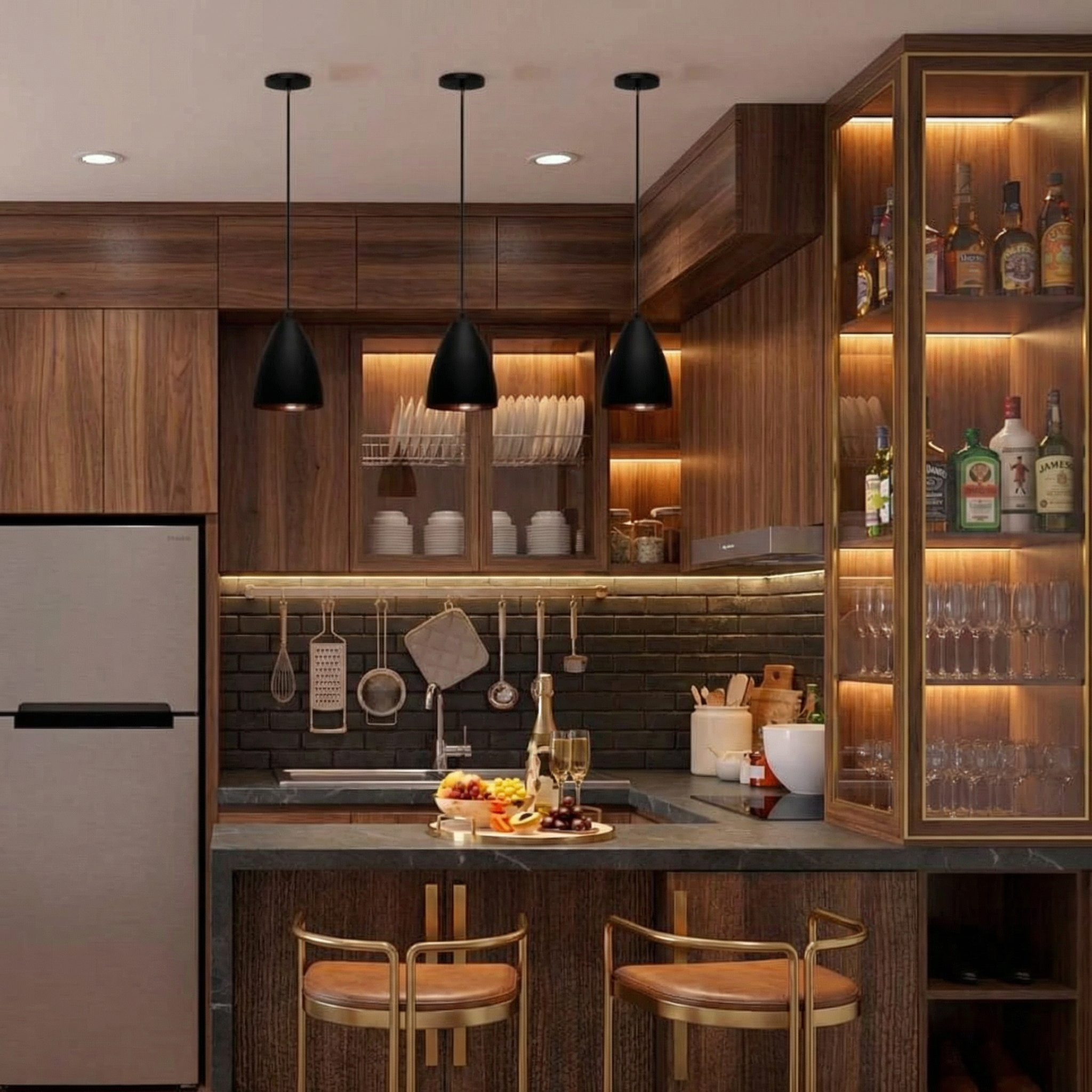 Kit 3 Pendente de Teto