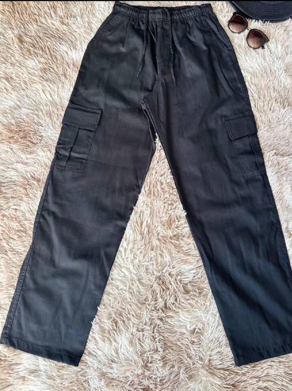 Calça cargo Jogger Sarja Larga