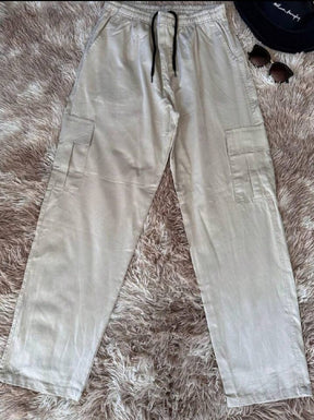 Calça cargo Jogger Sarja Larga