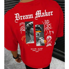 Camiseta Oversized Dream Maker 100% Algodão