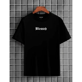 Camiseta Oversized Blessed 100% Algodão