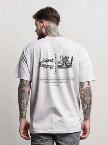 Camiseta Oversized King Of Glory 100% Algodão